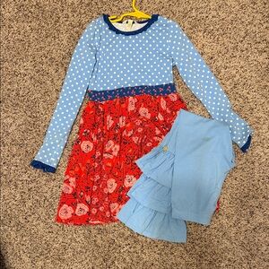 Matilda Jane Blue Polka Dot Dress